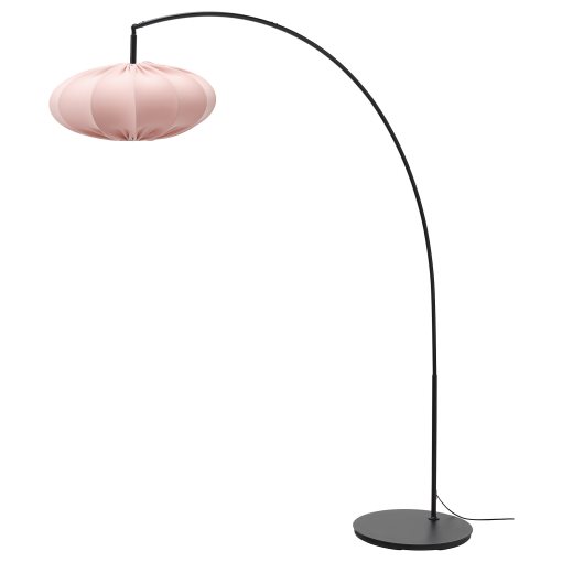 REGNSKUR/SKAFTET, floor lamp, arched, 894.178.25