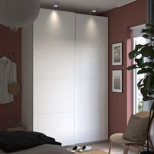 PAX/MEHAMN, wardrobe, 150x66x236 cm, 894.297.86