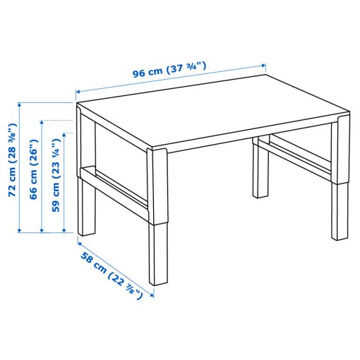 PÅHL, desk, 96x58 cm, 894.374.75