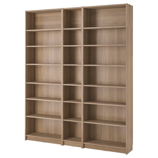 BILLY, bookcase combination with height extension units, 200x28x237 cm, 894.835.37