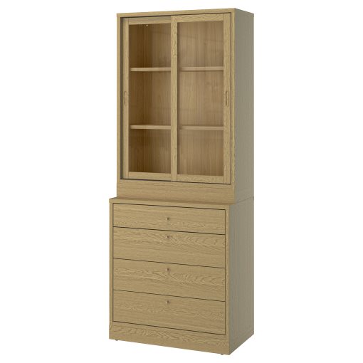 storage combination with drawers, 82x47x210 cm, 895.478.79
