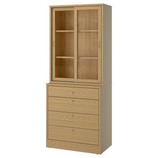 storage combination with drawers, 82x47x210 cm, 895.478.79