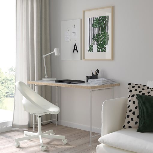 LAGKAPTEN/SPAND, desk, 120x60 cm, 895.636.28