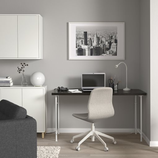 LAGKAPTEN/SPAND, desk, 140x60 cm, 895.637.13