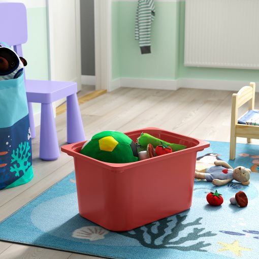 TROFAST, storage combination with boxes, 44x30x91 cm, 895.754.43