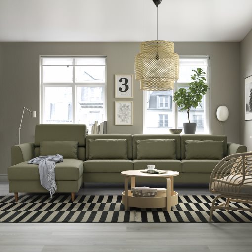 4-seat sofa with chaise longue, 895.776.11