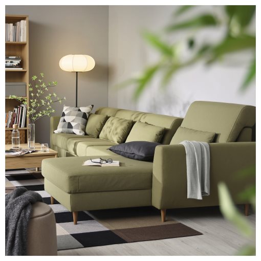 4-seat sofa with chaise longue, 895.776.11