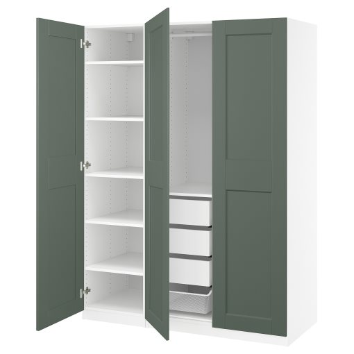 PAX/GRIMO, wardrobe combination, 150x60x201 cm, 895.792.95