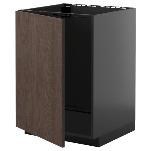 METOD, base cabinet for sink, 60x60 cm, 895.883.32