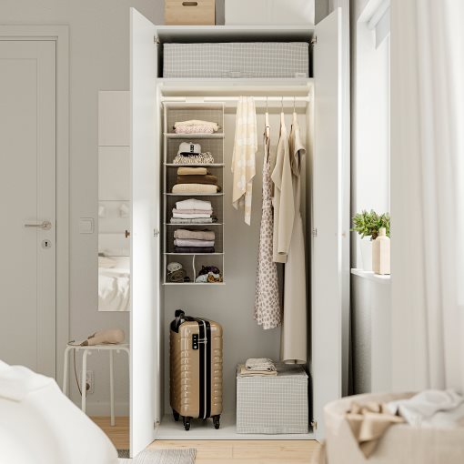 LASTARE, συνδυασμός ντουλάπας, 80x62x200 cm, 896.028.75