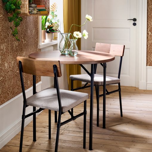 GRÖTÅN/GRÖTÅN, table and 2 chairs, 80 cm, 896.174.19