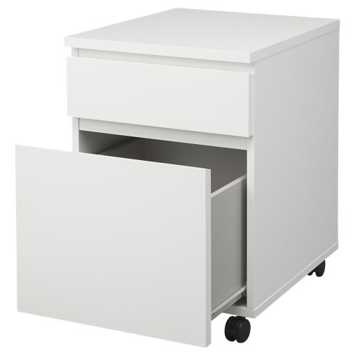 MALM, drawer unit on castors, 903.406.51