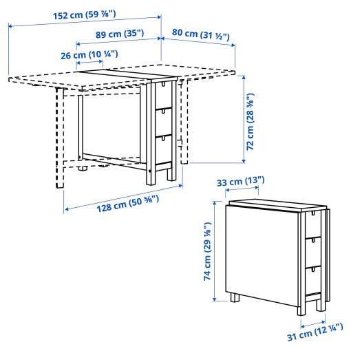 NORDEN, gateleg table, 904.238.87