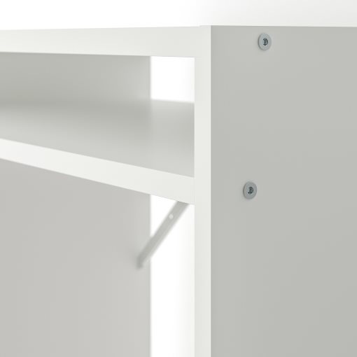 TORALD, desk with shelf unit, 65x40 cm, 904.939.55