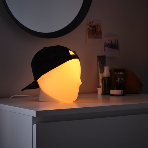 ISKÄRNA, table lamp with built-in LED light source, 905.103.99