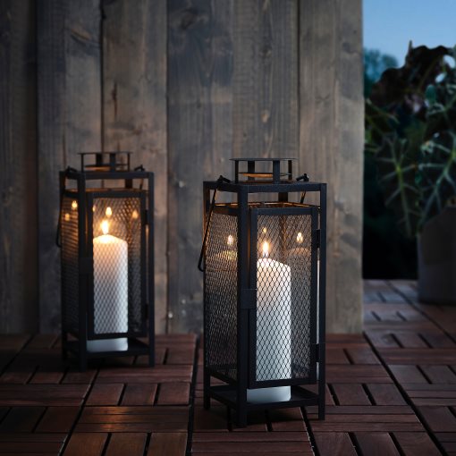 BERGGRAN, lantern for pillar candle/indoor/outdoor, 34 cm, 905.594.04