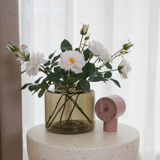 SMYCKA, artificial flower in/outdoor/Rose, 65 cm, 905.601.48