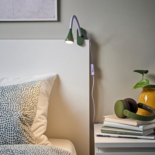 NÄVLINGE, σποτ με κλιπ με ενσωματωμένο φωτισμό LED, 905.747.82