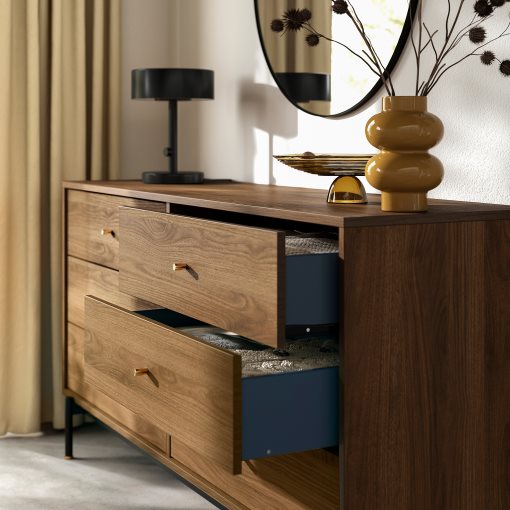 RÅDMANSÖ, chest of 6 drawers, 159x48x81 cm, 905.936.05