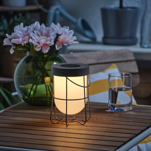 SOLVINDEN, solar-powered table lamp, 18 cm, 905.939.88