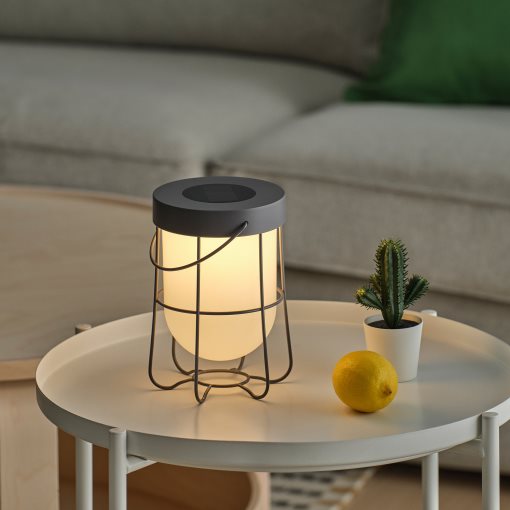 SOLVINDEN, solar-powered table lamp, 18 cm, 905.939.88