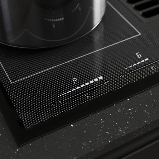 TÄCKNAN, induction hob/integrated extractor/IKEA 500, 60 cm, 905.986.36