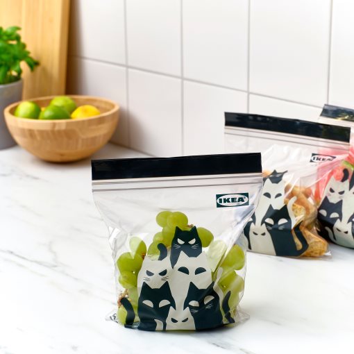 KUSTFYR, επανασφραγιζόμενη σακούλα τροφίμων, 25 τεμ. 1 l, 905.996.07