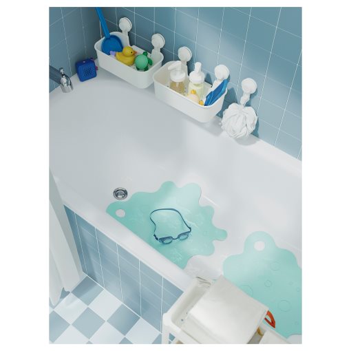 TRAMPSJÖN, bathtub mat/2 pack, 43x43 cm, 906.006.63