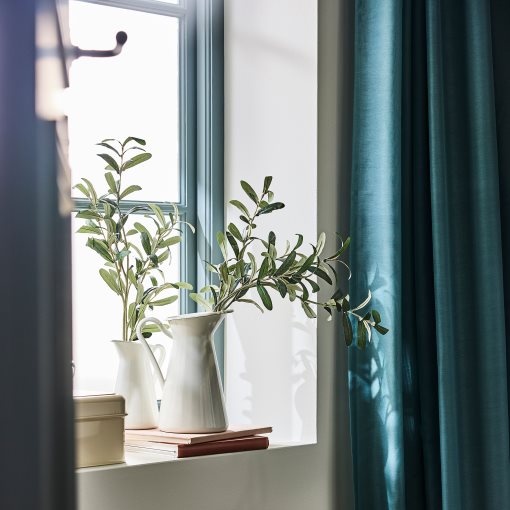 SMYCKA, artificial flower in/outdoor/olive branch, 75 cm, 906.059.72