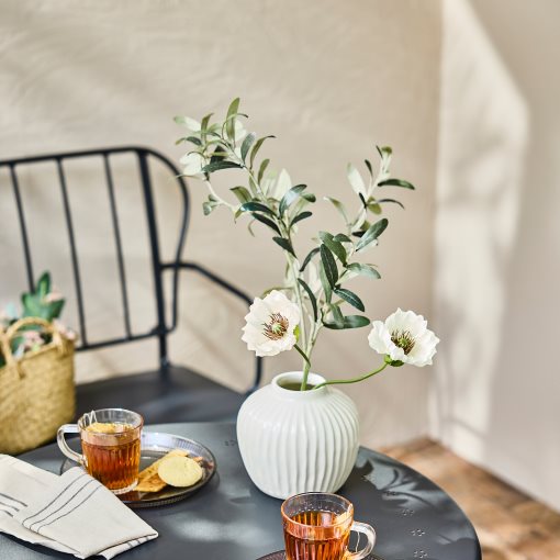 SMYCKA, artificial flower in/outdoor/olive branch, 75 cm, 906.059.72