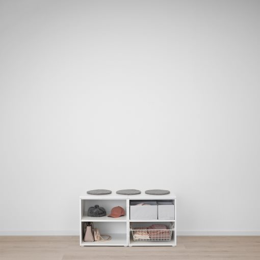 PLATSA, πάγκος με αποθηκευτικό χώρο, 120X57X63 cm, 992.038.19