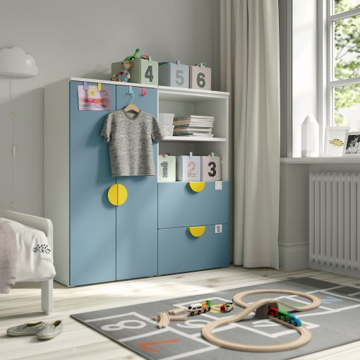 SMASTAD/PLATSA, storage combination, 120x42x123 cm, 995.482.27