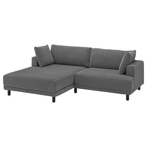 UPPÅKRA, 3-seat modular sofa with chaise longue, left, 996.140.57