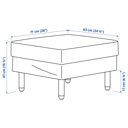 SALTSJÖBADEN, footstool, 996.275.78