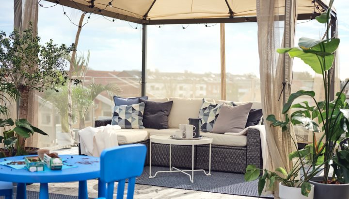A rooftop terrace with space for everyone