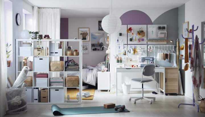 A room brimming with creativity