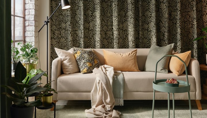 Easy ways to refresh your living room with textiles
