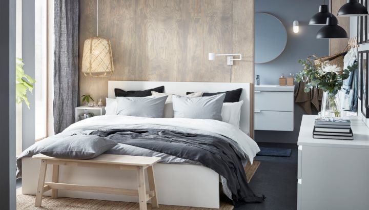 Minimalist luxury in a small and stylish bedroom