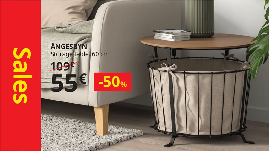 IKEA Sales up to 50% off to refresh every part of your home. 