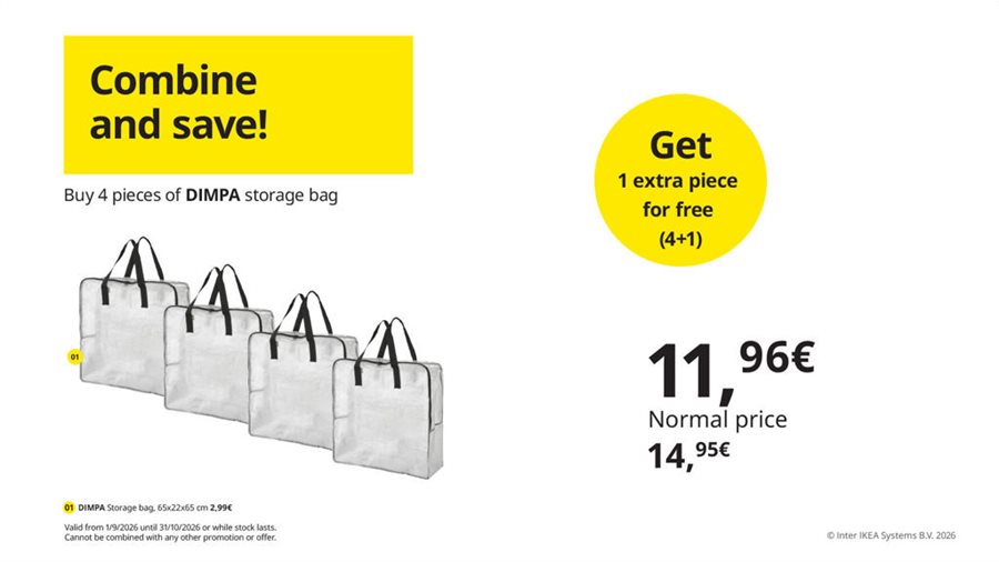 Combine and save!