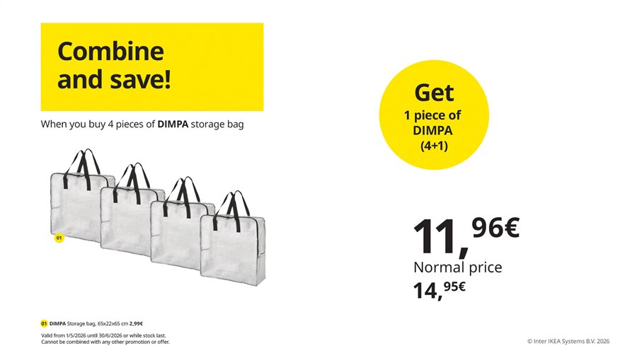 Combine and save!