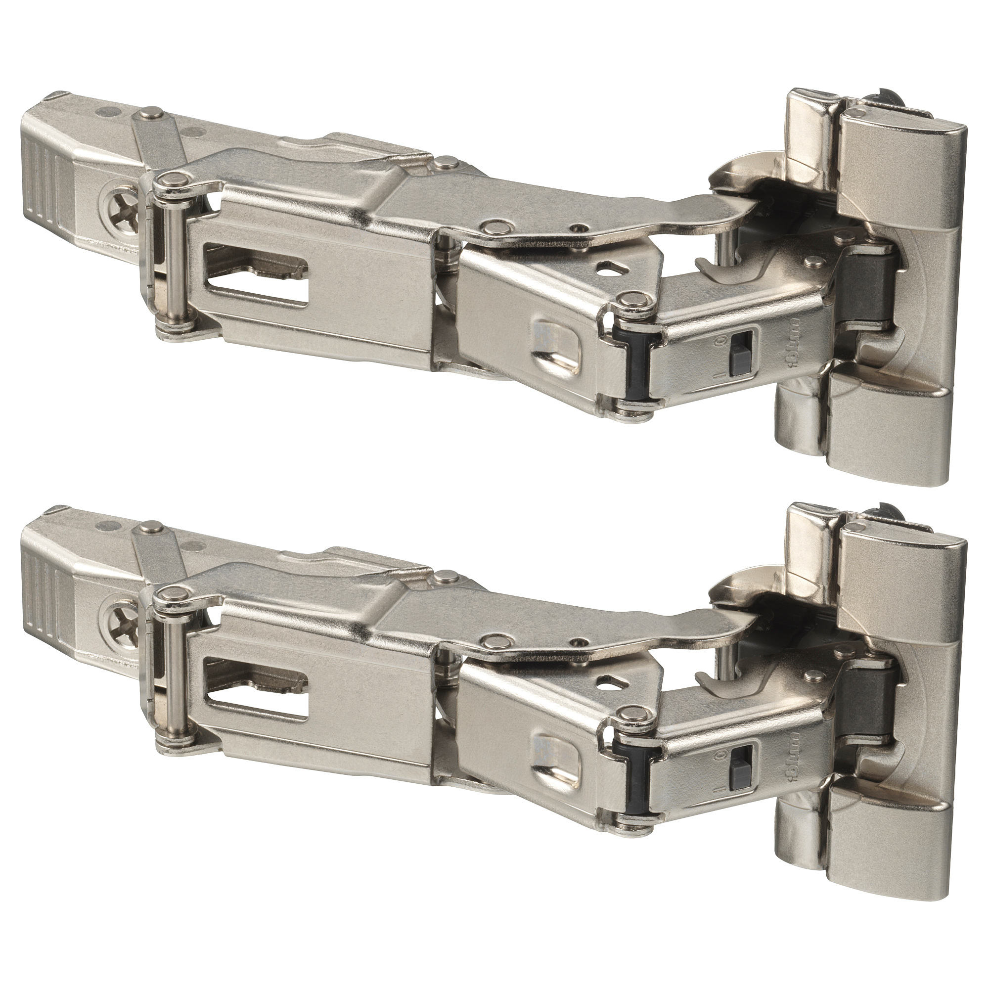 UTRUSTA hinge with built-in damper for kitchen, 2 pack 10427262