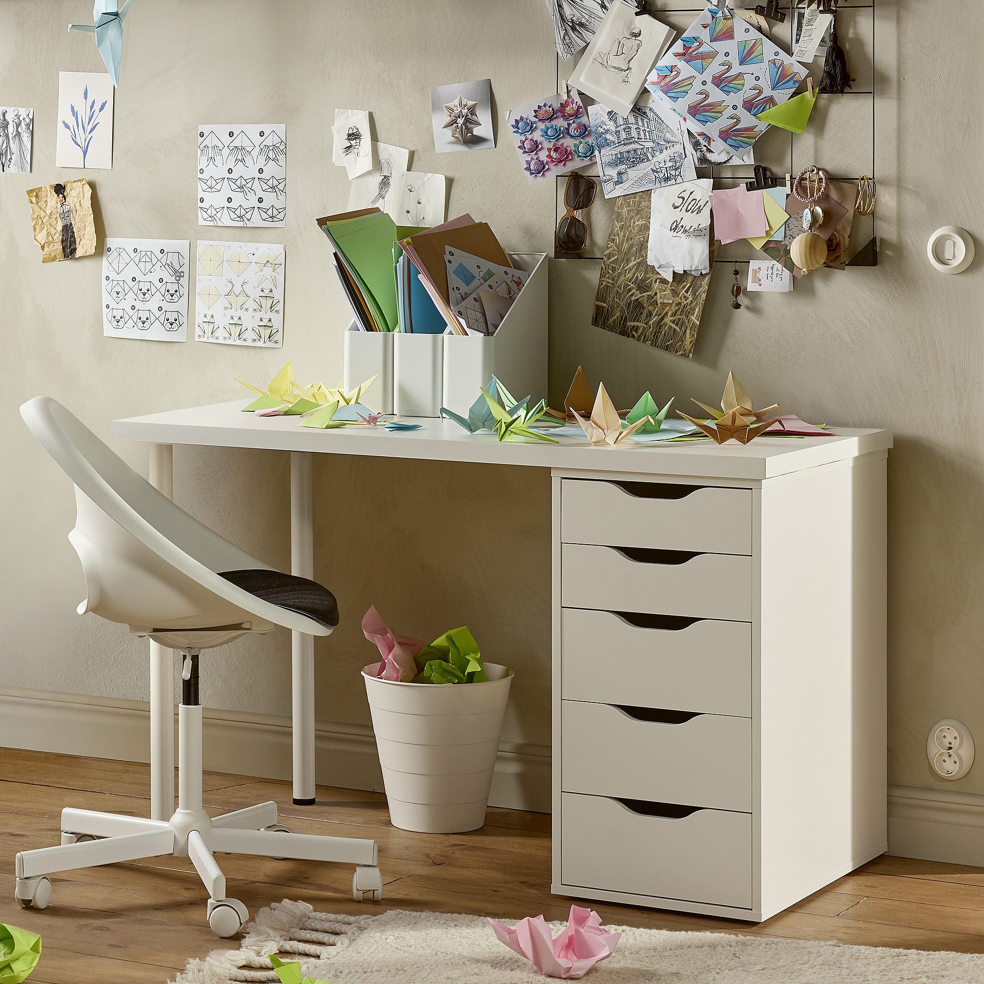 LAGKAPTEN/ALEX desk, 120x60 cm 69416817 | IKEA Cyprus
